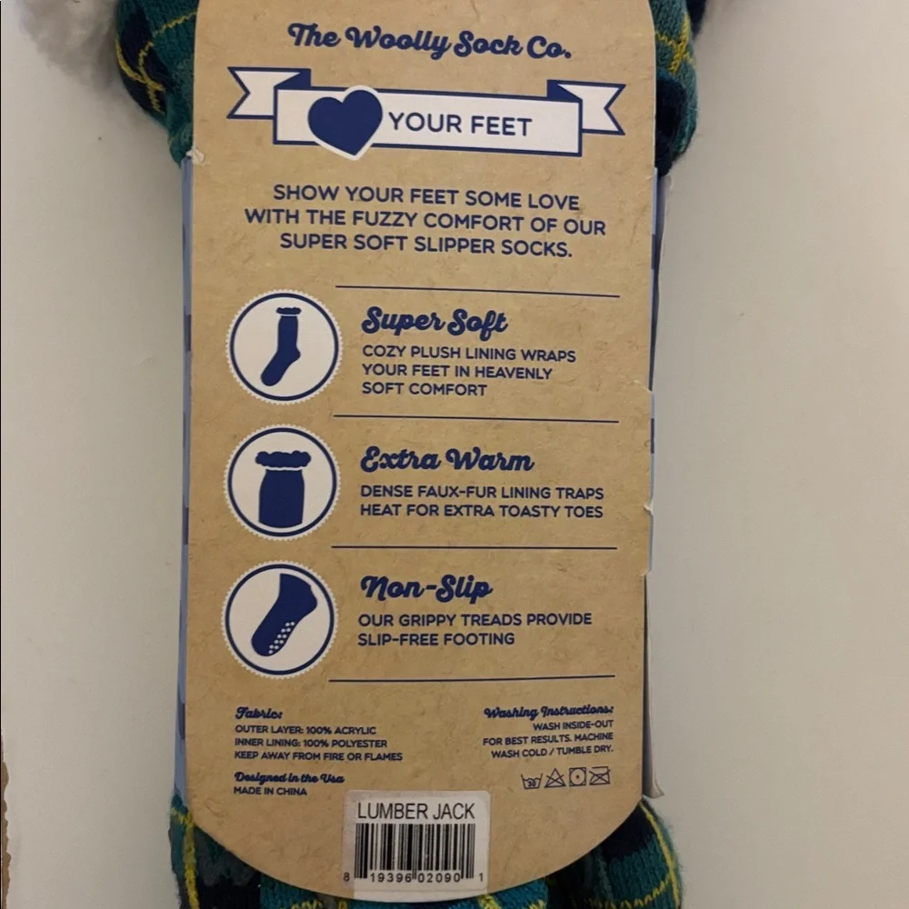 The Wooly Sock Co Lumber Jack Socks
